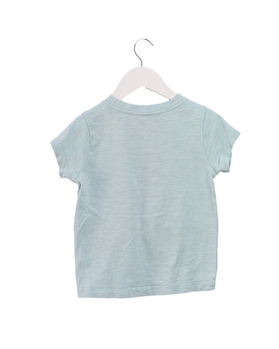 A Blue Short Sleeve T Shirts from Bonpoint in size 4T for girl. (Back View)