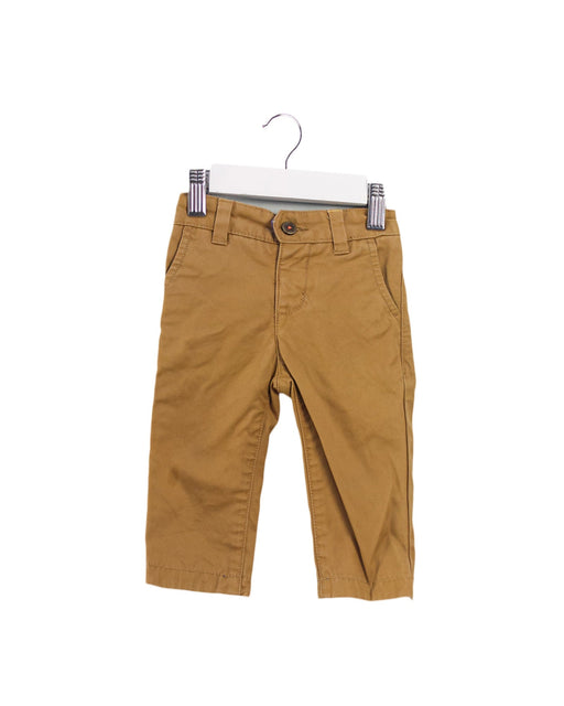 A Brown Casual Pants from Baker by Ted Baker in size 3-6M for boy. (Front View)