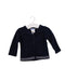 A Navy Cardigans from Jacadi in size 6-12M for boy. (Front View)