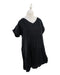 A Black Short Sleeve Tops from Seraphine in size XS for maternity. (Front View)