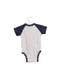 A Grey Short Sleeve Bodysuits from TinyBitz in size 0-3M for girl. (Back View)