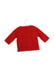 A Red Long Sleeve Tops from Boden in size 0-3M for boy. (Back View)