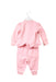 A Pink Pants Sets from Ralph Lauren in size 3-6M for girl. (Back View)
