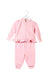 A Pink Pants Sets from Ralph Lauren in size 3-6M for girl. (Front View)