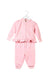 A Pink Pants Sets from Ralph Lauren in size 3-6M for girl. (Front View)