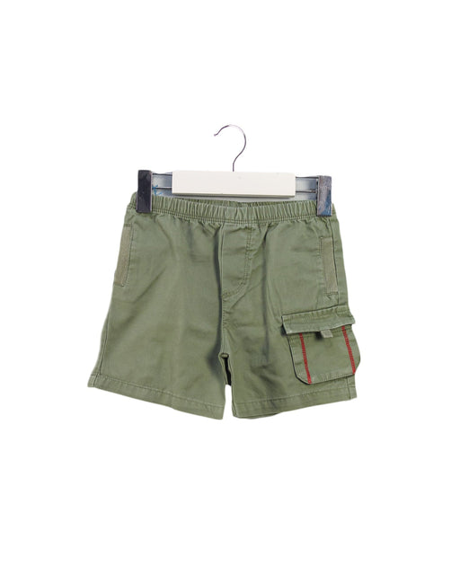 A Green Shorts from Absorba in size 0-3M for boy. (Front View)
