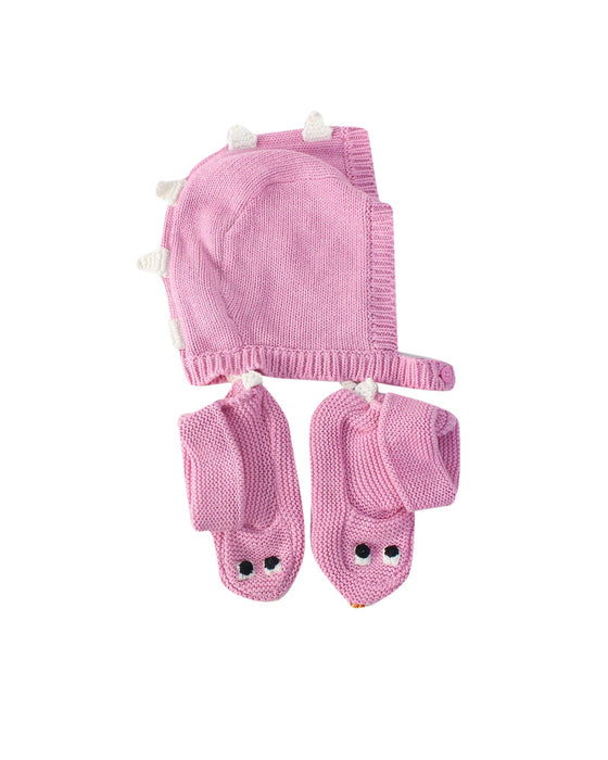A Pink Winter Hats from Stella McCartney in size 18-24M for girl. (Front View)