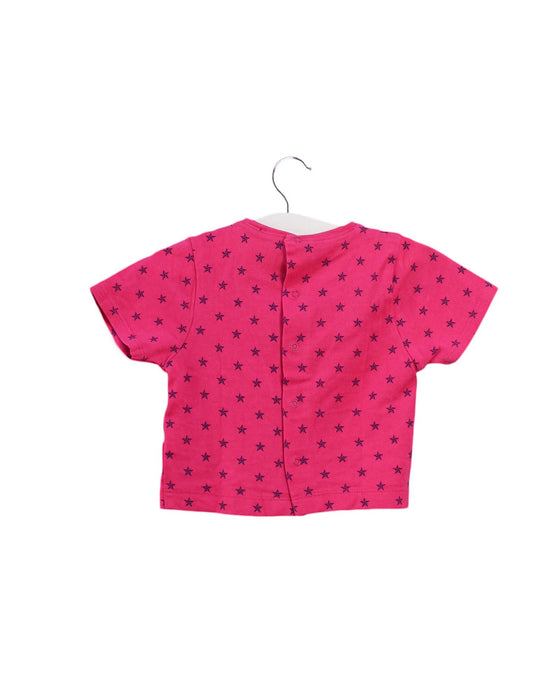 A Pink Short Sleeve T Shirts from Shanghai Tang in size 0-3M for girl. (Back View)