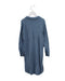 A Blue Sweater Dresses from Excuse My French in size 8Y for girl. (Back View)