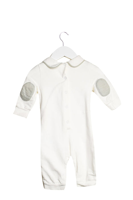 A Beige Long Sleeve Jumpsuits from Nicholas & Bears in size 0-3M for boy. (Back View)