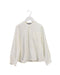 A Ivory Long Sleeve Tops from Bonpoint in size 6T for girl. (Front View)