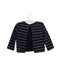 A Navy Long Sleeve Tops from IKKS in size 6-12M for girl. (Back View)