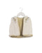 A Ivory Outerwear Vests from Petit Bateau in size 3-6M for girl. (Front View)