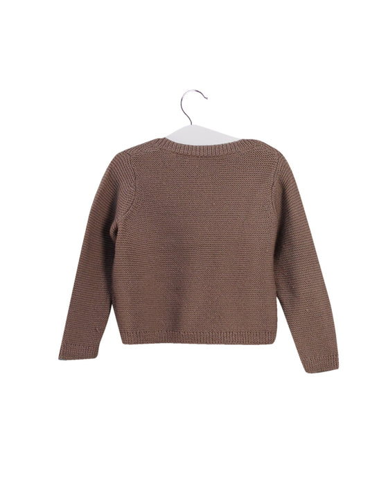 A Pink Cardigans from Bonpoint in size 12-18M for girl. (Back View)