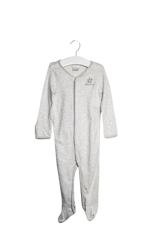 A Grey Onesies from Ralph Lauren in size 3-6M for boy. (Front View)