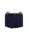 A Blue Shorts from Catimini in size 5T for girl. (Front View)