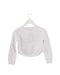 A White Cardigans from Catimini in size 5T for girl. (Back View)