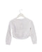 A White Cardigans from Catimini in size 5T for girl. (Back View)