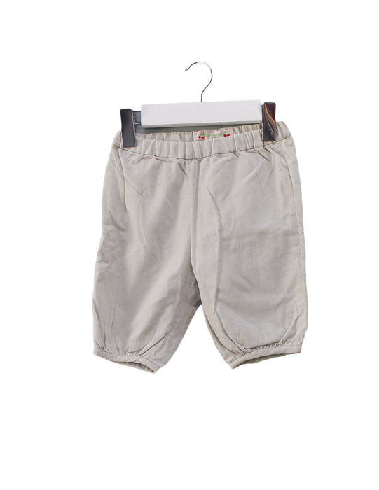 A Grey Casual Pants from Bonpoint in size 3-6M for neutral. (Front View)