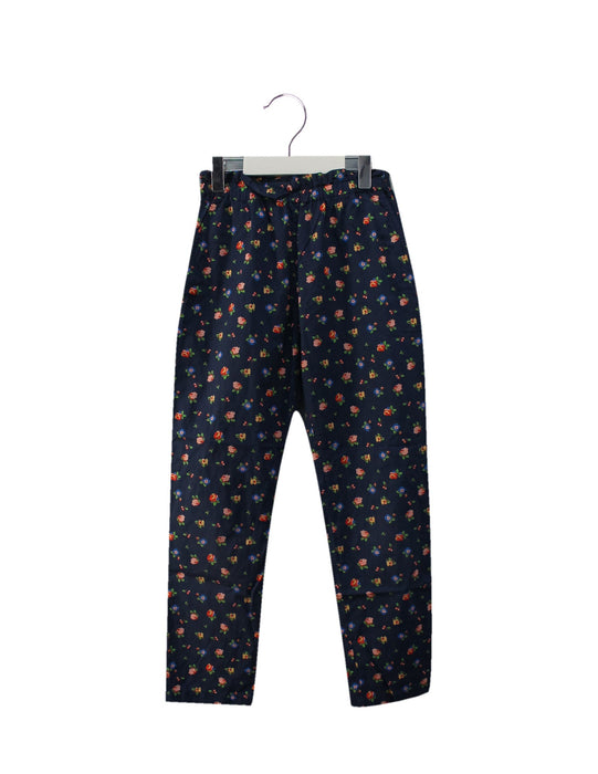 A Navy Casual Pants from Bonpoint in size 10Y for girl. (Front View)