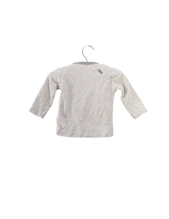 A Grey Long Sleeve Tops from Imps & Elfs in size 0-3M for boy. (Back View)