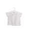 A White Long Sleeve Tops from Jacadi in size 3-6M for girl. (Front View)
