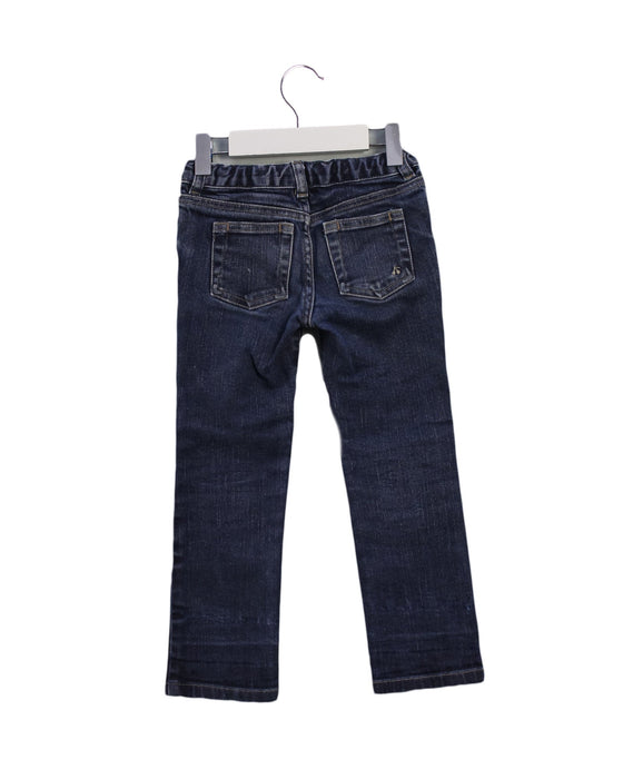A Navy Jeans from Bonpoint in size 4T for girl. (Back View)
