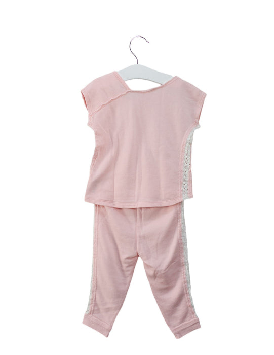 A Pink Pants Sets from Splendid in size 12-18M for girl. (Back View)