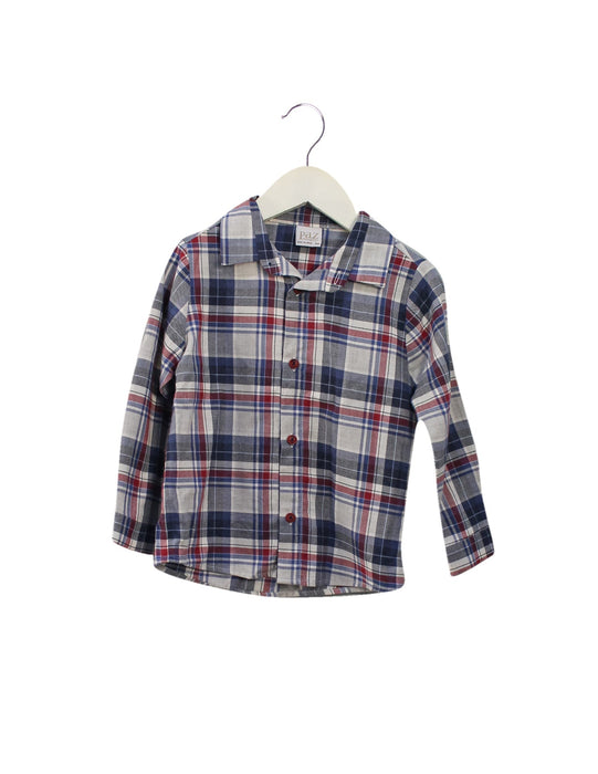 A Blue Shirts from Paz Rodriguez in size 3T for boy. (Front View)