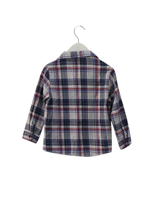 A Blue Shirts from Paz Rodriguez in size 3T for boy. (Back View)