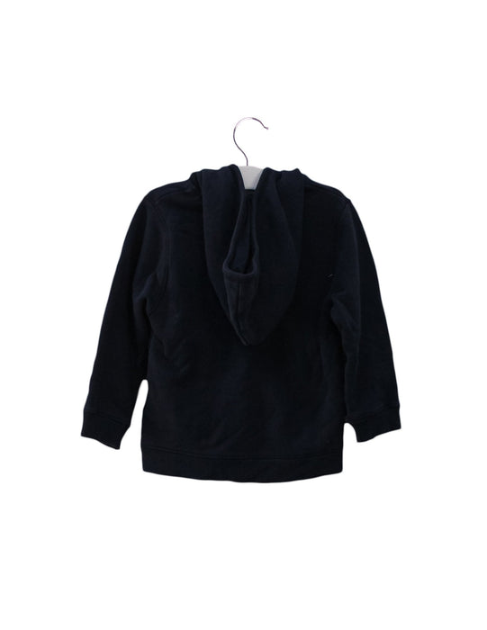 A Navy Zippered Sweatshirts from Bonpoint in size 2T for boy. (Back View)