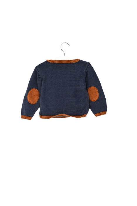 A Navy Knit Sweaters from Bonpoint in size 12-18M for boy. (Back View)