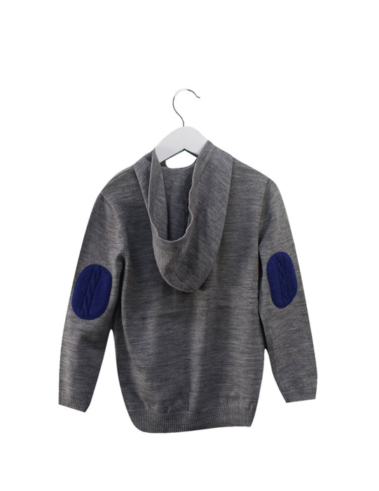 A Grey Lightweight Jackets from Nicholas & Bears in size 6T for girl. (Back View)