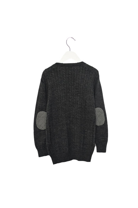 A Grey Knit Sweaters from Nicholas & Bears in size 6T for boy. (Back View)
