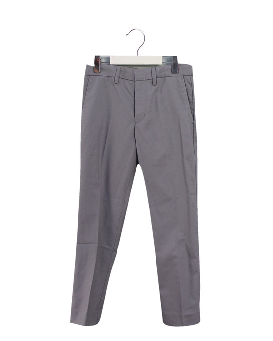 A Grey Dress Pants from Crewcuts in size 6T for boy. (Front View)