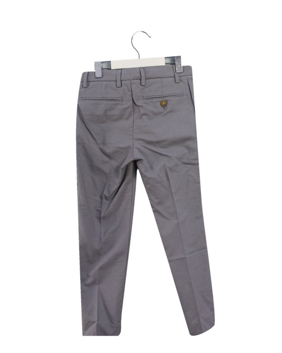 A Grey Dress Pants from Crewcuts in size 6T for boy. (Back View)