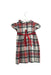 A Grey Short Sleeve Dresses from Gusella in size 18-24M for girl. (Back View)