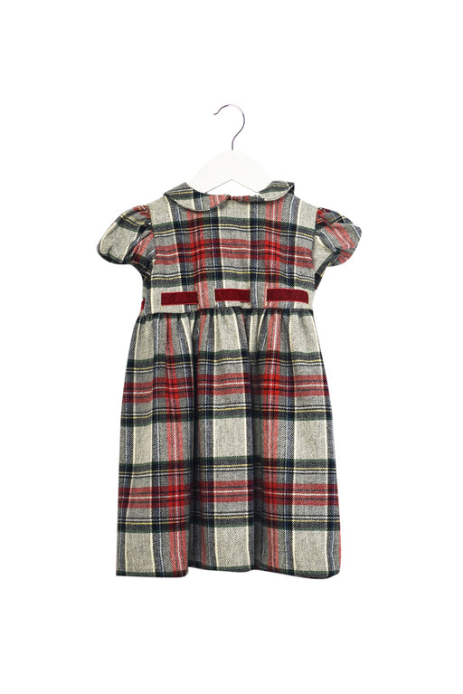A Grey Short Sleeve Dresses from Gusella in size 18-24M for girl. (Front View)