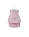 A Pink Shorts Sets from Nicholas & Bears in size 0-3M for girl. (Front View)