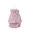 A Pink Shorts Sets from Nicholas & Bears in size 0-3M for girl. (Back View)