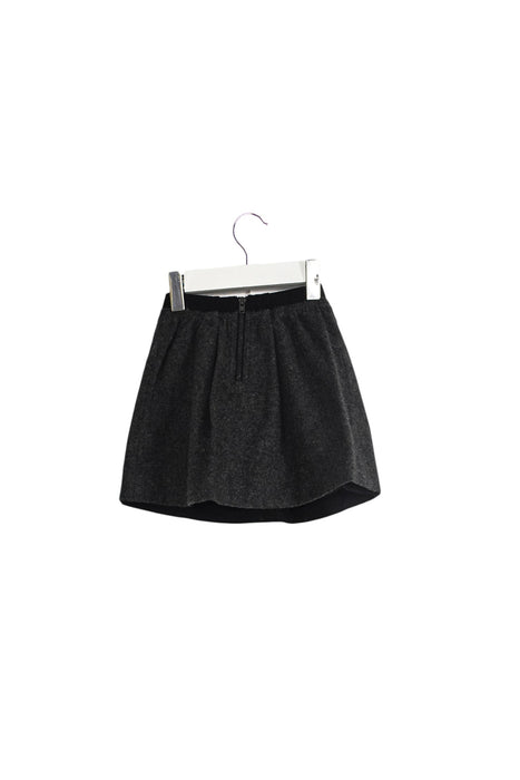 A Grey Short Skirts from Bonpoint in size 6T for girl. (Back View)