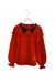 A Red Knit Sweaters from As Little As in size 5T for girl. (Front View)