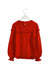 A Red Knit Sweaters from As Little As in size 5T for girl. (Back View)