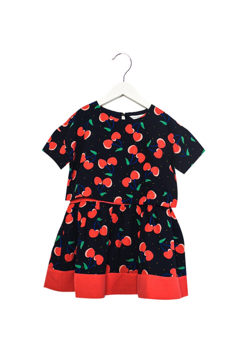 A Multicolour Short Sleeve Dresses from Little Marc Jacobs in size 4T for girl. (Front View)