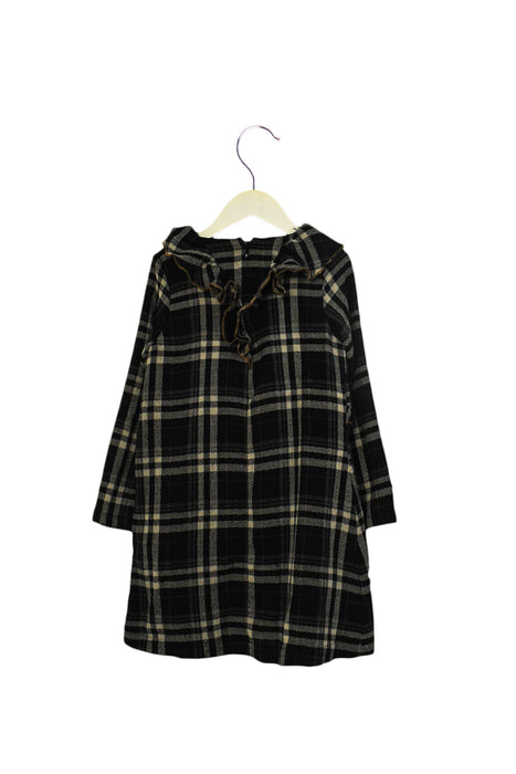 A Black Long Sleeve Dresses from Oaks of Acorn in size 8Y for girl. (Back View)