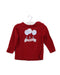 A Red Long Sleeve Tops from Monnalisa in size 2T for boy. (Front View)