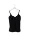 A Black Sleeveless Tops from Mayarya in size L for maternity. (Front View)