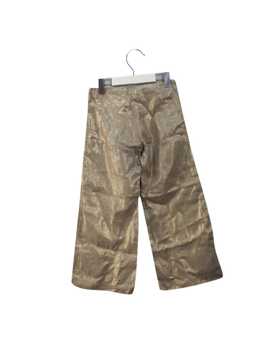 A Gold Casual Pants from Dior in size 6T for girl. (Back View)