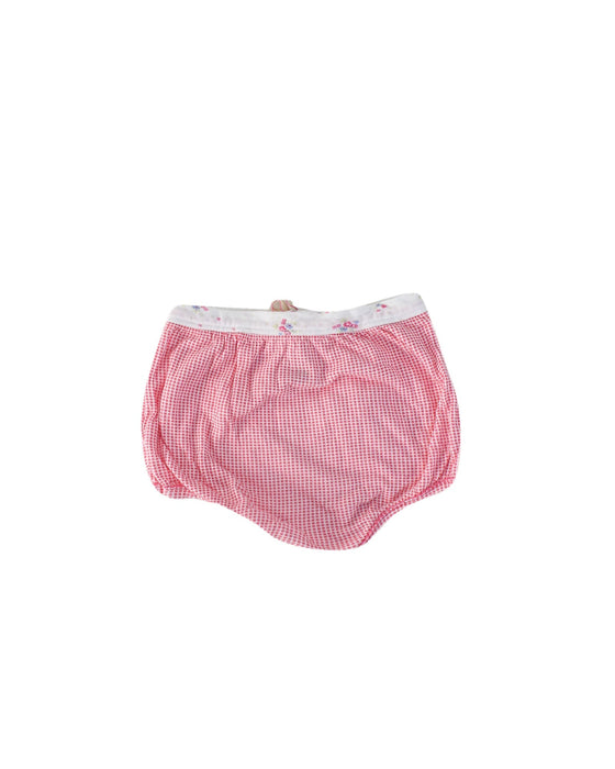A Pink Bloomers from Petit Bateau in size 0-3M for girl. (Back View)