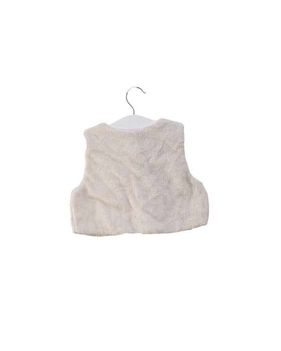 A Pink Outerwear Vests from Numae in size 6-12M for girl. (Back View)